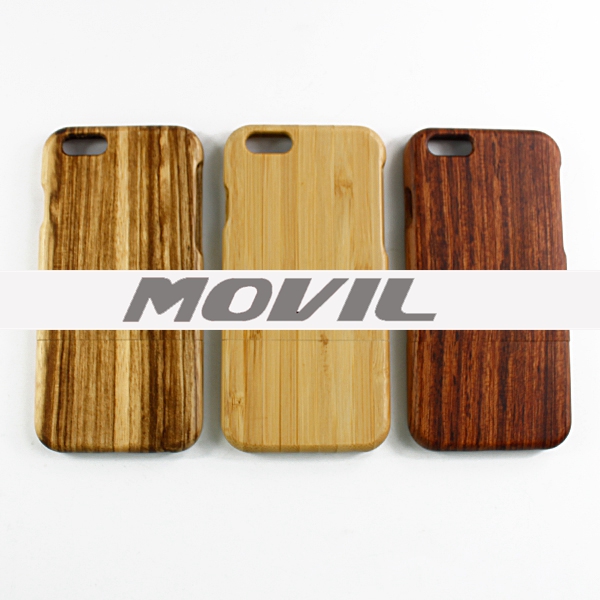 Np-2384 Funda de auténtica madera de bambú para iPhone 6-13
